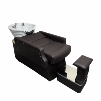 Giường gội gỗ bọc da Barber HIGD - 5500