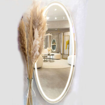 Gương salon tóc hình elip HI-208