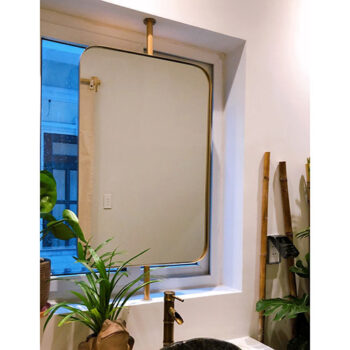 Gương chữ nhật khung sắt