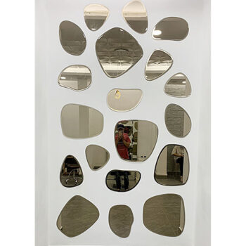 Gương thuỷ trà dán tường trang trí