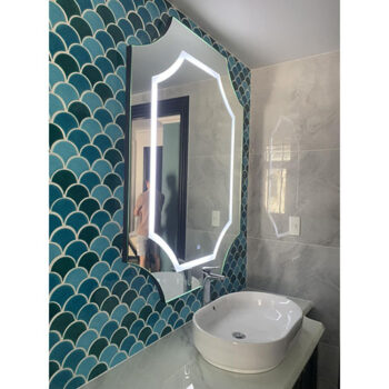 Gương đèn led theo thiết kế