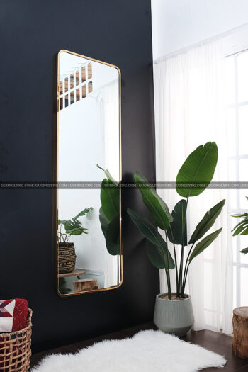 Gương khung inox soi toàn thân