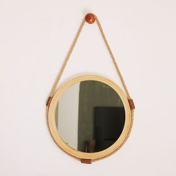 Gương tròn – dây thừng