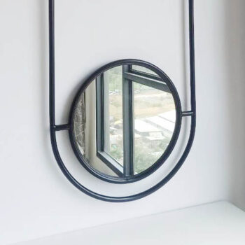 Gương khung sắt – thả trần