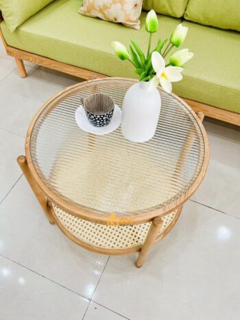 BÀN SOFA KÍNH SỌC