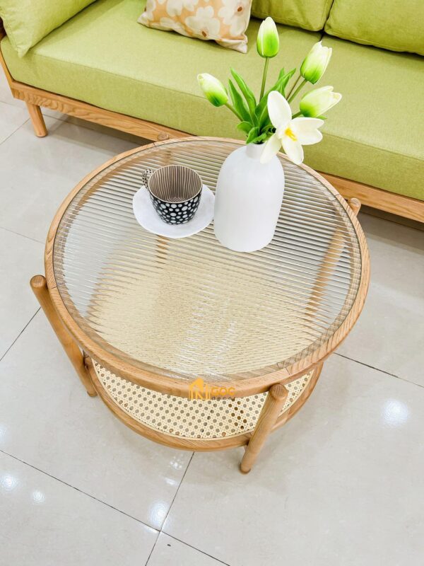 BÀN SOFA KÍNH SỌC