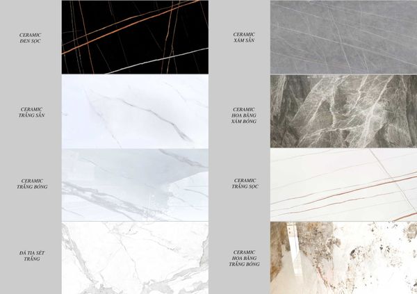 Mặt đá bàn ăn Ceramic đẹp giá rẻ