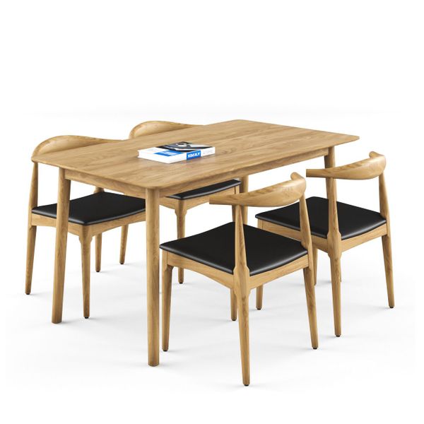 Bộ bàn ghế ăn 4 chỗ - Elbow & Luna G đẹp giá rẻ