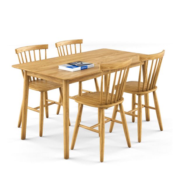 Bộ bàn ghế ăn 4 chỗ - Pinstol - Luna G đẹp giá rẻ