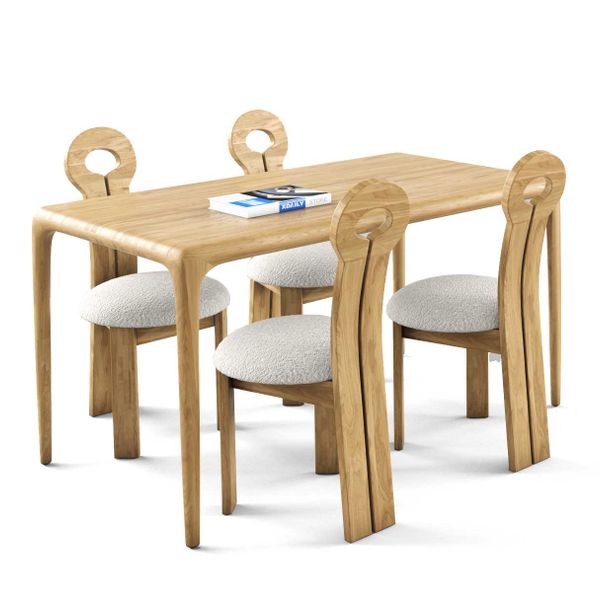 Bộ bàn ghế ăn 4 chỗ - BOLDING - NEVA - TN đẹp giá rẻ