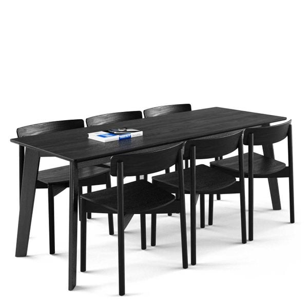 Bộ bàn ghế ăn 6 chỗ - Cross - Howard - D đẹp giá rẻ