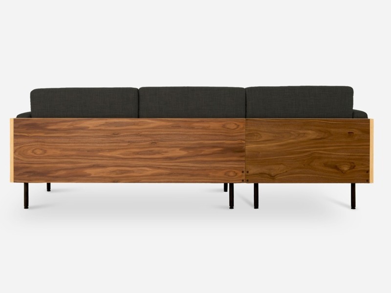 Sofa Gỗ Phòng Khách Chữ L - xu hướng singapore | Hùng GO