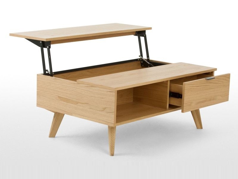 Mẫu bàn sofa phòng khách - Bàn sofa tay nâng | Hùng GO