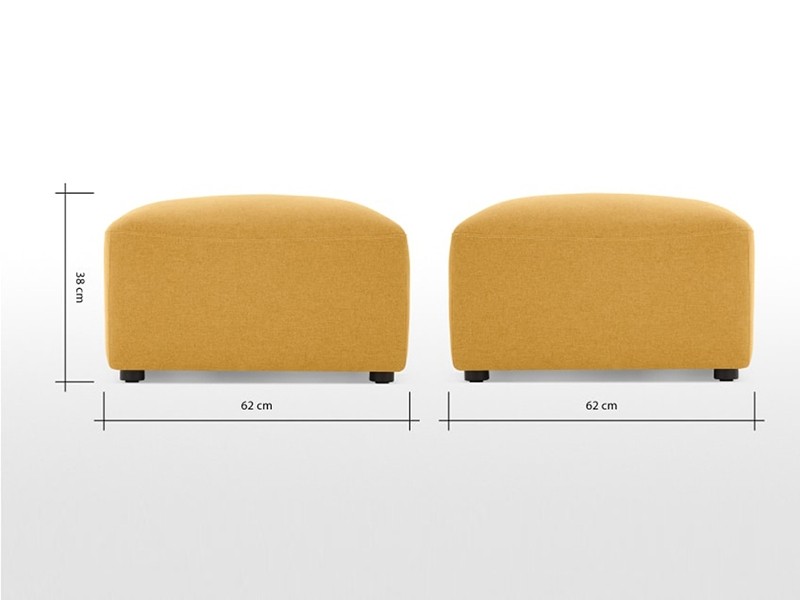 Những mẫu sofa phòng khách đẹp - Đôn sofa | Hùng GO