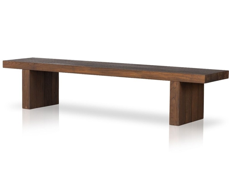 Ghế dài gỗ sồi nguyên khối chất lượng bền bỉ | Hùng GO - Ảnh 6