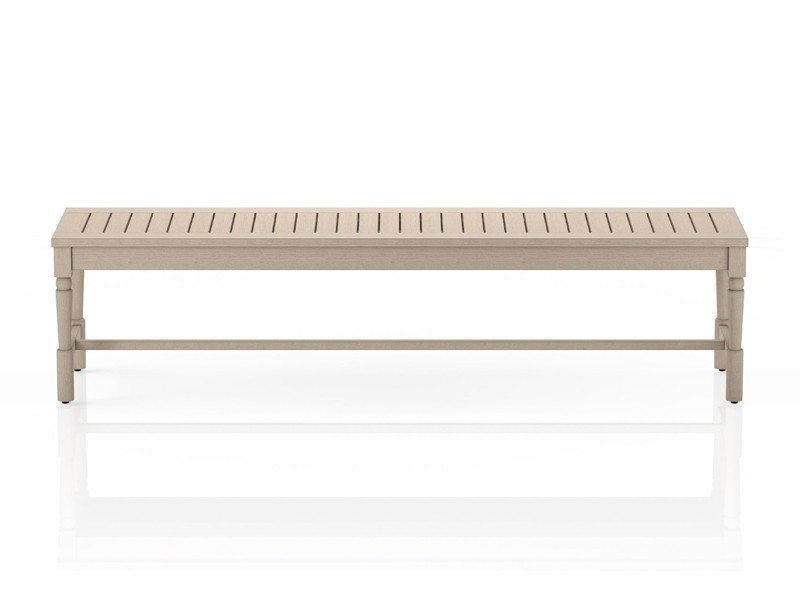 Ghế dài cổ điển mộc mạc, gỗ sồi tự nhiên giả cổ | bbfurniture