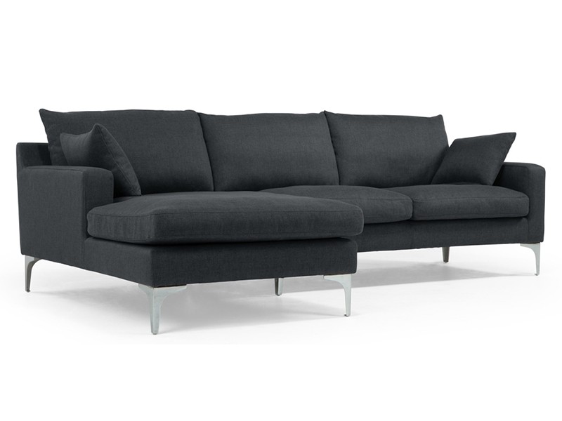 Sofa góc Mandy- Sofa góc phòng khách sang trọng| Hùng GO