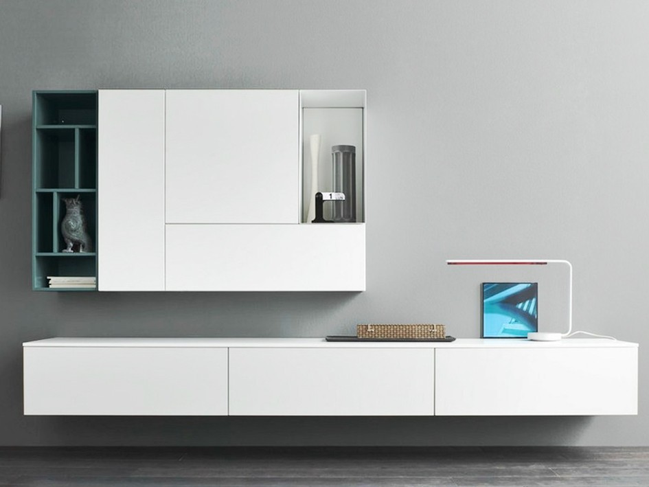 HỆ TỦ TIVI - HTV02 - Hệ tủ tivi - Phòng khách