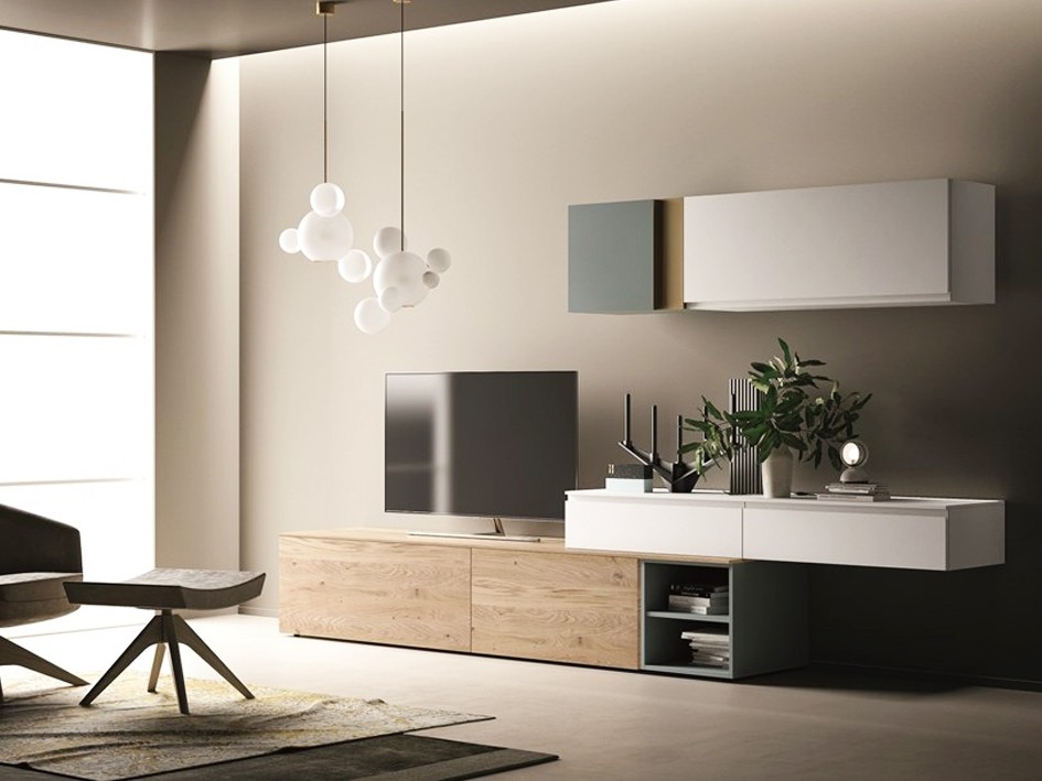 HỆ TỦ TIVI - HTV10 - Hệ tủ tivi - Phòng khách