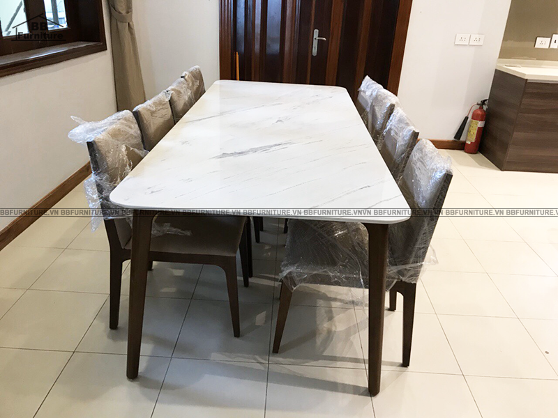 Ghế ăn gỗ sồi, ghế ăn bọc nệm được ưa chuộng hiện nay. - Ảnh 9