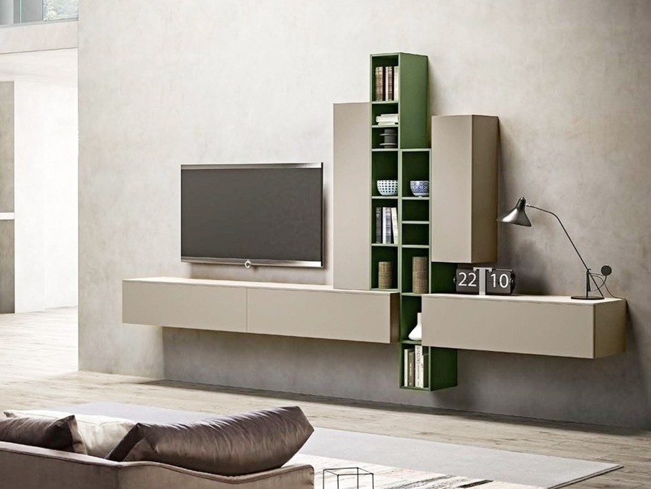 HỆ TỦ TIVI HTV14 - Hệ tủ tivi - Phòng khách