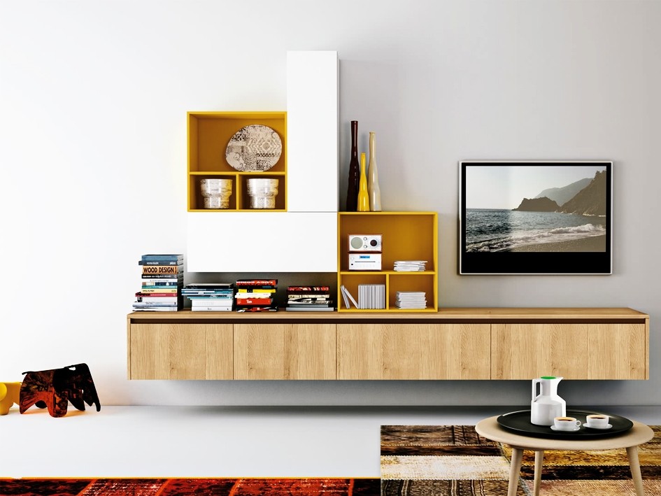 HỆ TỦ TIVI - HTV12 - Hệ tủ tivi - Phòng khách