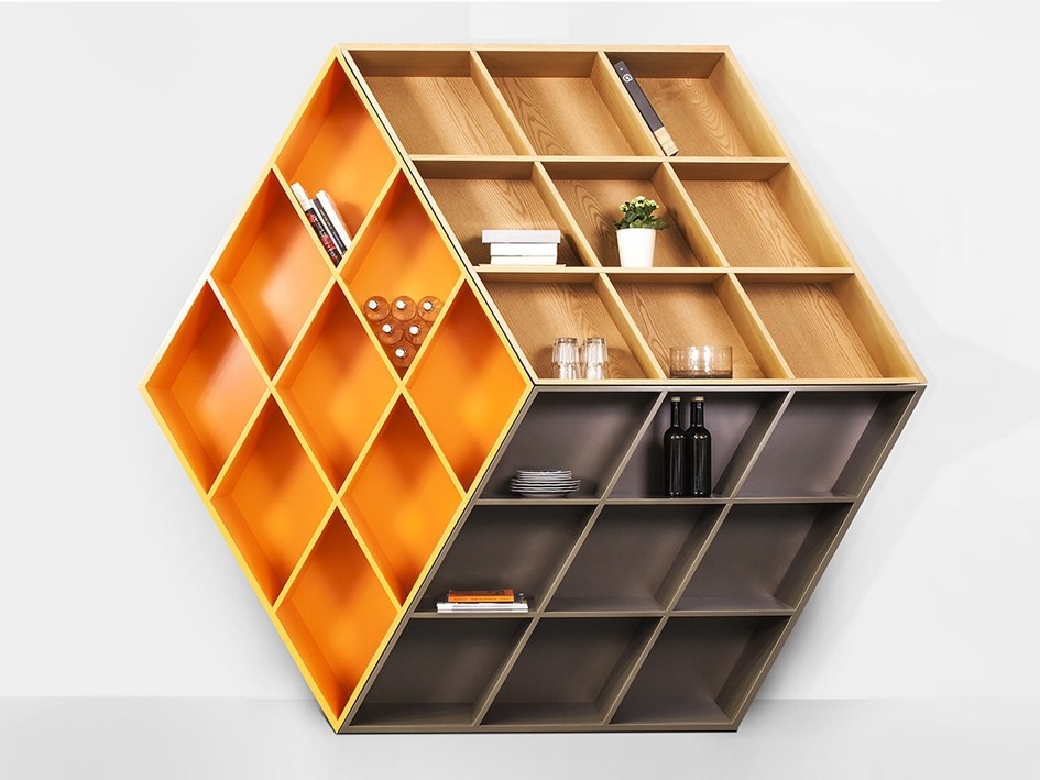 KỆ SÁCH KS02 - Kệ Sách - Giá Sách - Phòng khách