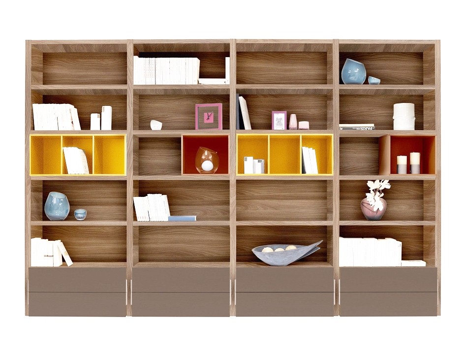 KỆ SÁCH KS03 - Kệ Sách - Giá Sách - Phòng khách